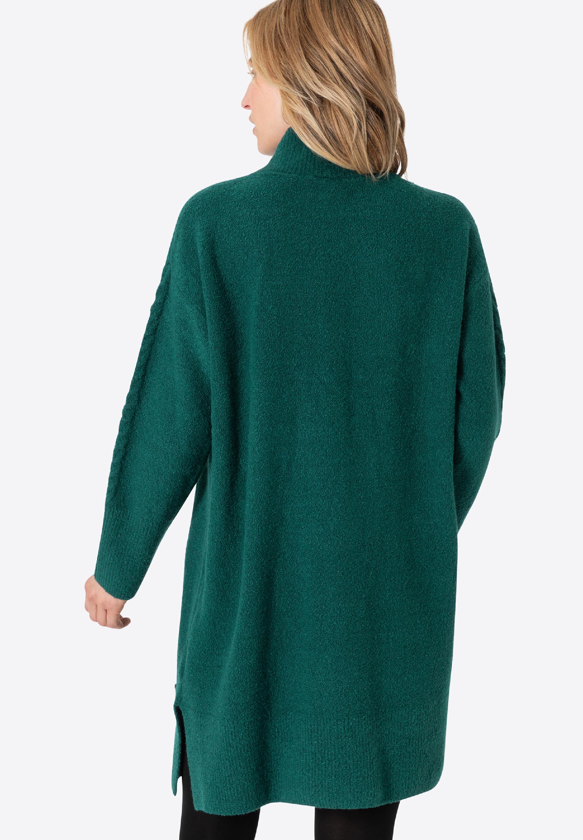 Mock Neck Knit Dress