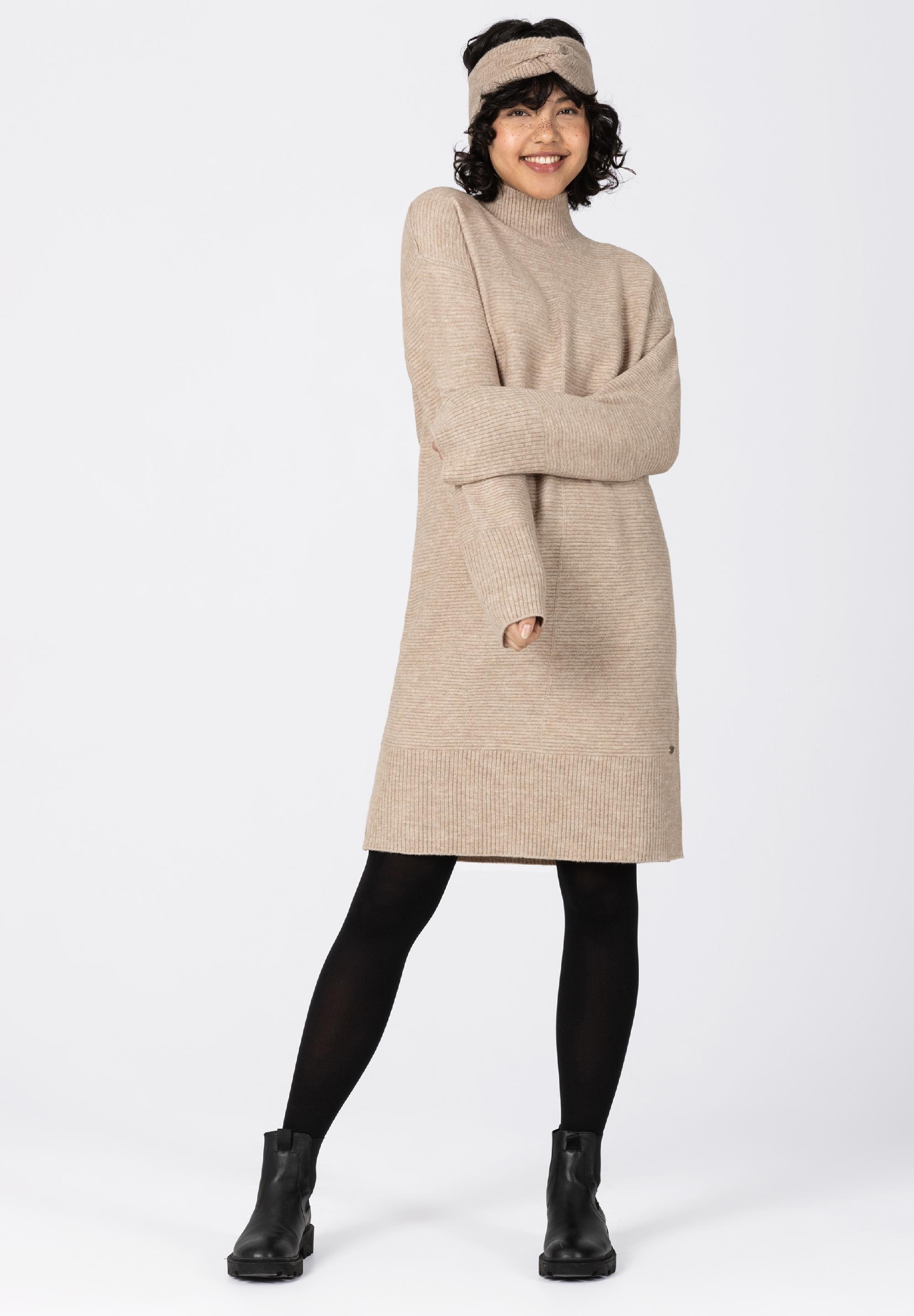 Mock Neck Knit Dress