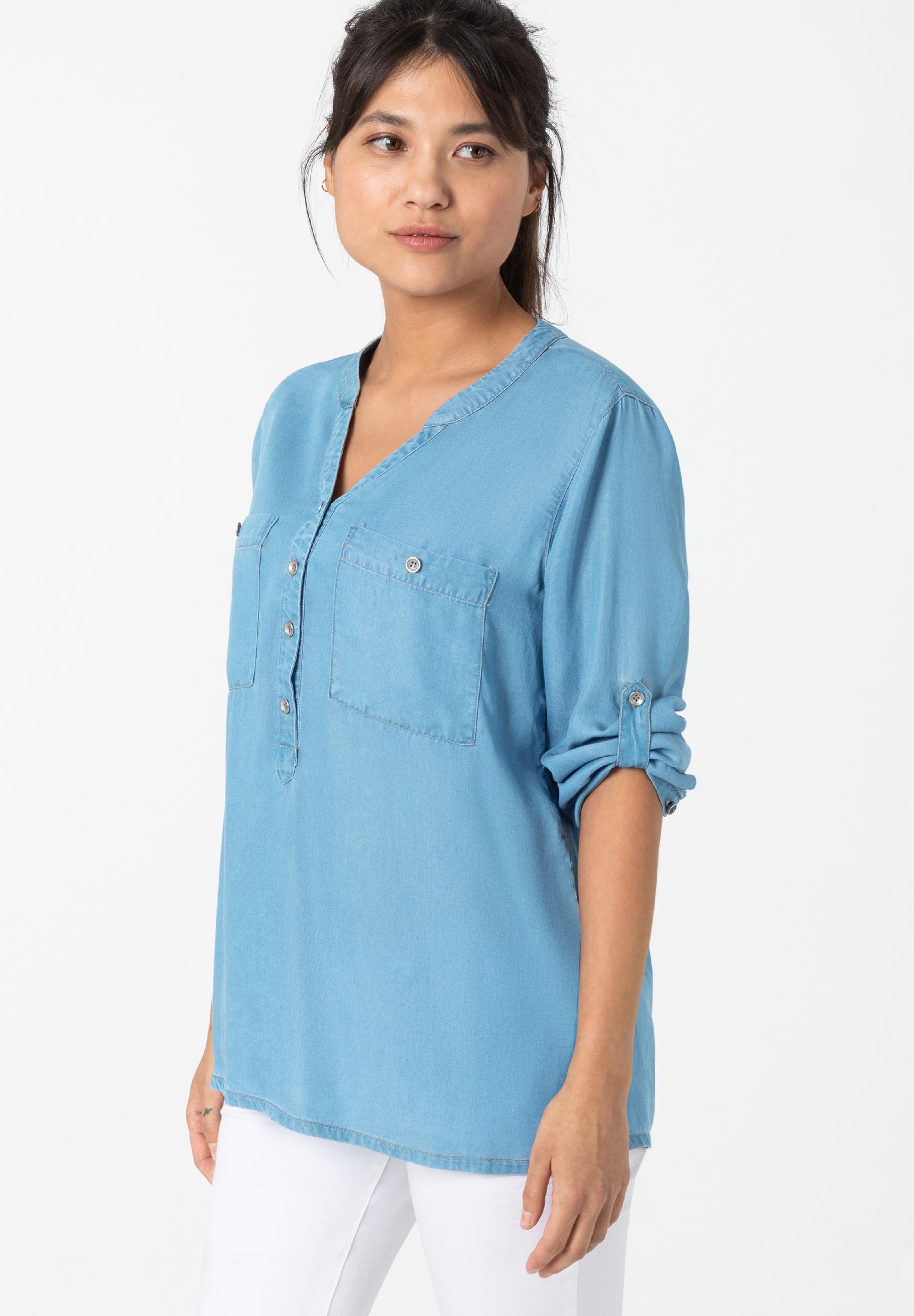 Henley Blouse