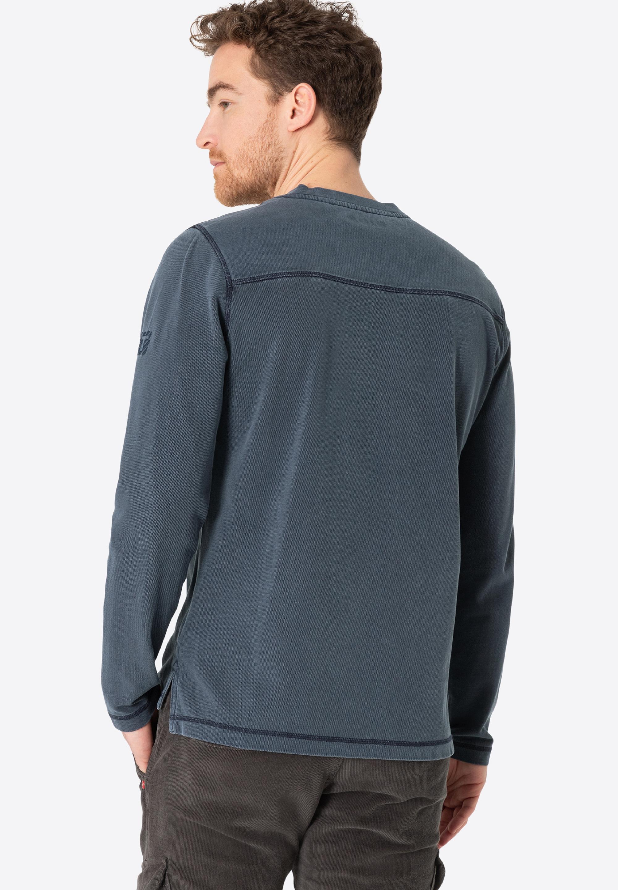 Pique Longsleeve Henley