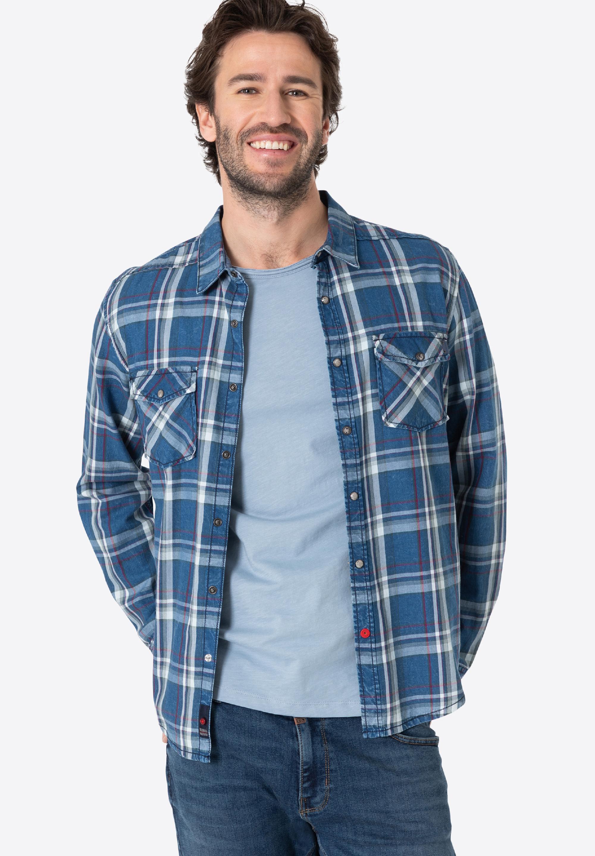 Indigo Check Shirt