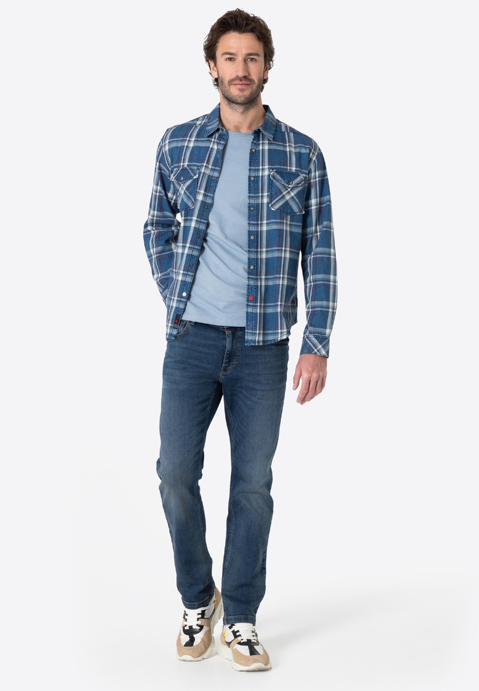 Indigo Check Shirt