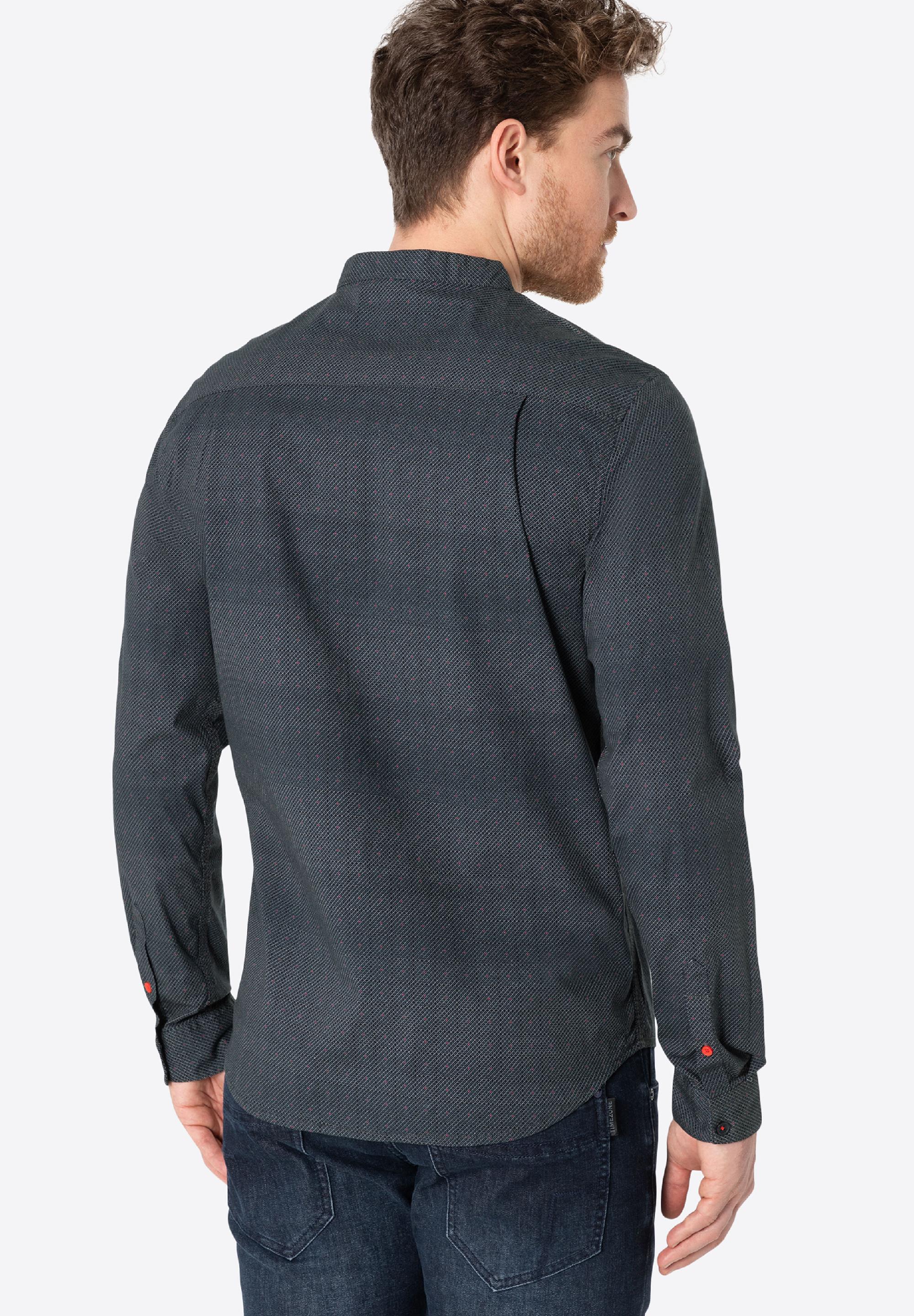 Stand-up-collar Shirt