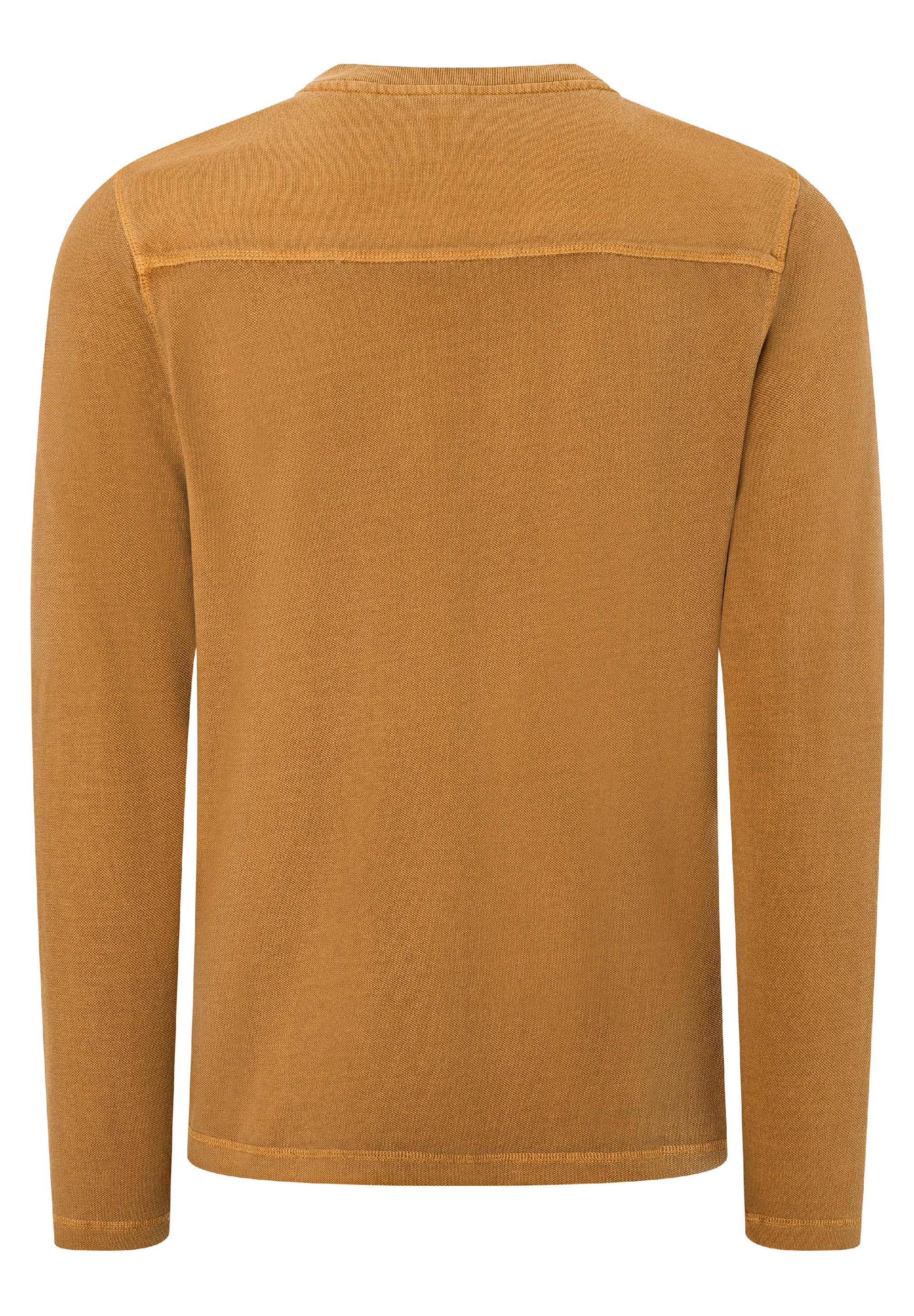 Pique Longsleeve Henley